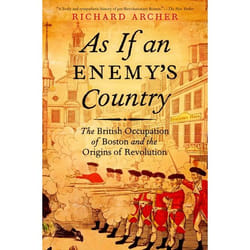 ISBN As If an Enemy's Country ( The British Occupation of Boston and the Origins of Revolution ) livre Anglais Couverture rigide 304 pages