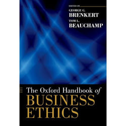 ISBN The Oxford Handbook of Business Ethics livre Anglais Couverture rigide