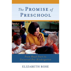 ISBN The Promise of Preschool ( From Head Start to Universal Pre-Kindergarten ) livre Anglais Couverture rigide 290 pages