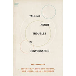ISBN Talking About Troubles in Conversation Couverture rigide
