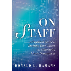 ISBN On Staff ( A Practical Guide to Starting Your Career in a University Music Department ) livre Anglais Couverture rigide 240 pages