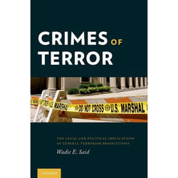 ISBN Crimes of Terror ( The Legal and Political Implications of Federal Terrorism Prosecutions ) livre Anglais Livre broché 224 pages