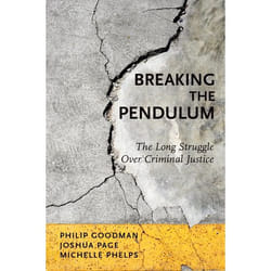 ISBN Breaking the Pendulum ( The Long Struggle Over Criminal Justice ) livre Anglais Couverture rigide 240 pages
