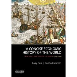 ISBN A Concise Economic History of the World ( From Paleolithic Times to the Present ) livre 496 pages