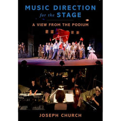 ISBN Music Direction for the Stage ( A View from the Podium ) livre Anglais Couverture rigide 416 pages