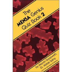ISBN The Mensa Genius Quiz Book 2 livre Education Anglais Livre broché 160 pages