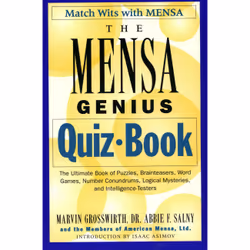 ISBN The Mensa Genius Quiz Book, Education, Anglais, Livre broché, 144 pages