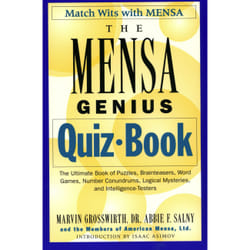 ISBN The Mensa Genius Quiz Book livre Education Anglais