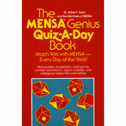 ISBN The Mensa Genius Quiz-a-day Book, Anglais, Livre broché, 192 pages