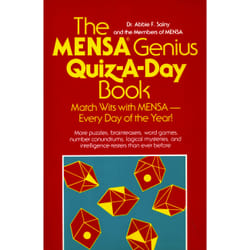ISBN The Mensa Genius Quiz-a-day Book