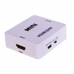 Convertisseur HDMI vers RCA - Non spécifié - 1080p - Compatible HDMI 1.3 - Sortie composite vidéo - Noir