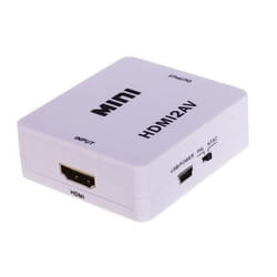 Convertisseur HDMI vers RCA - Non spécifié - 1080p - Compatible HDMI 1.3 - Sortie composite vidéo - Noir