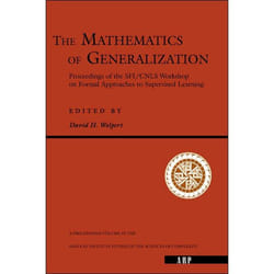 ISBN The Mathematics Of Generalization livre Littérature scientifique Anglais