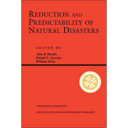 ISBN Reduction And Predictability Of Natural Disasters livre Science & nature Anglais