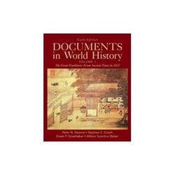 ISBN Documents in World History Volume 1 livre histoire Anglais