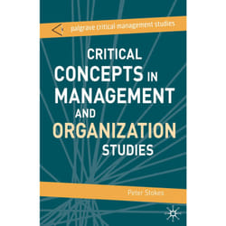 ISBN Critical Concepts in Management and Organization Studies
