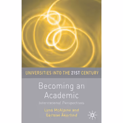 ISBN Becoming an Academic, Anglais, Livre broché, 224 pages