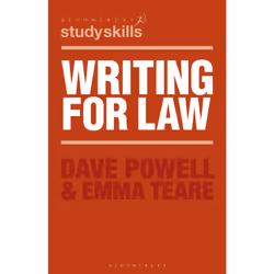 ISBN Writing for Law, Anglais, Livre broché, 216 pages