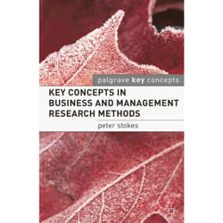 ISBN Key Concepts in Business and Management Research Methods