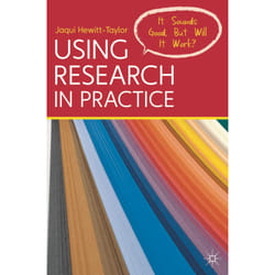 ISBN Using Research in Practice