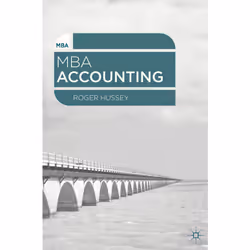 ISBN MBA Accounting, Anglais, Livre broché, 480 pages