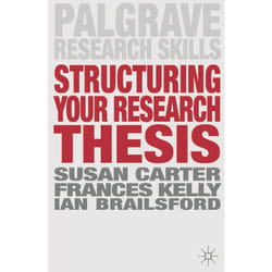 ISBN Structuring Your Research Thesis