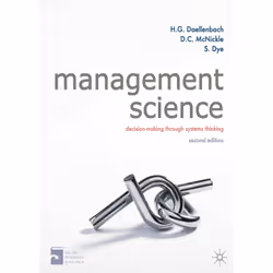 ISBN Management Science, Anglais, Livre broché, 608 pages