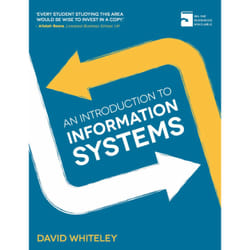 ISBN An Introduction to Information Systems