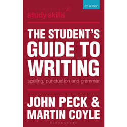ISBN The Student's Guide to Writing