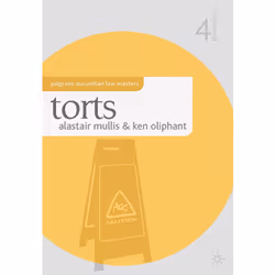 ISBN Torts, Anglais, Livre broché, 432 pages
