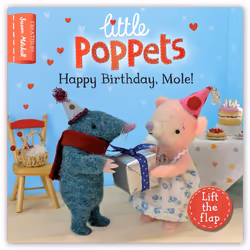 ISBN Little Poppets: Happy Birthday, Mole!, Anglais, Couverture rigide, 12 pages