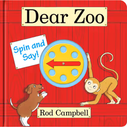 ISBN Dear Zoo Spin and Say, Anglais, Couverture rigide, 10 pages