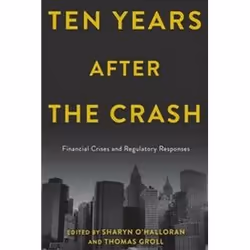 ISBN After the Crash : Financial Crises and Regulatory Responses, histoire, Anglais, Couverture rigide, 448 pages