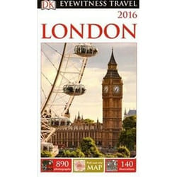ISBN London : DK Eyewitness Travel Guide 2016 livre Voyage Anglais Livre broché 440 pages