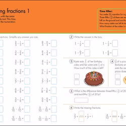 ISBN 10 Minutes a Day Fractions livre Mathématiques Anglais