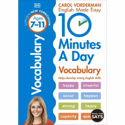 ISBN 10 Minutes a Day Vocabulary Ages 7-11 Key Stage 2, Education, Anglais, Livre broché, 80 pages