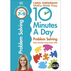 ISBN 10 Minutes a Day Problem Solving Ages 7-9 Key Stage 2 livre Mathématiques Anglais