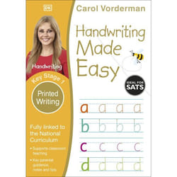 ISBN Handwriting Made Easy Ages 5-7 Key Stage 1 Printed Writing livre Education Anglais