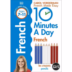 ISBN 10 Minutes a Day French Ages 7-11 Key Stage 2, Education, Anglais, Livre broché, 80 pages