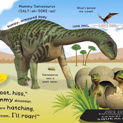 ISBN Roar! Roar! Baby Dinosaur livre Education Anglais Couverture rigide