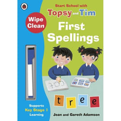 ISBN Wipe-Clean First Spellings: Start School with Topsy and Tim