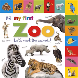 ISBN My First Zoo Let's Meet the Animals!, enfants & adolescents, Anglais, Couverture rigide, 28 pages