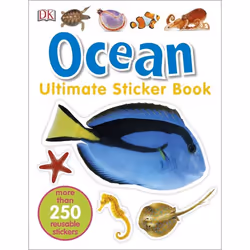ISBN Ocean Ultimate Sticker Book, Education, Anglais, Livre broché, 32 pages