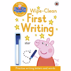ISBN Peppa Pig: Practise with Peppa: Wipe-Clean First Writing, Anglais, 16 pages