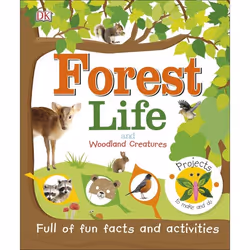 ISBN Forest Life and Woodland Creatures, enfants & adolescents, Anglais, Couverture rigide, 32 pages