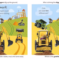 ISBN Spot the Difference Building Site livre Education Anglais Couverture rigide