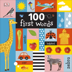 ISBN 100 First Words, Education, Anglais, Couverture rigide, 16 pages