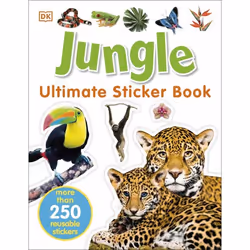 ISBN Jungle Ultimate Sticker Book, Education, Anglais, Livre broché, 32 pages