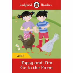 ISBN Ladybird Readers Level 1 - Topsy and Tim - Go to the Farm (ELT Graded Reader), Anglais, 48 pages