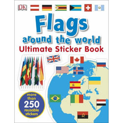 ISBN Flags Around the World Ultimate Sticker Book livre enfants & adolescents Anglais